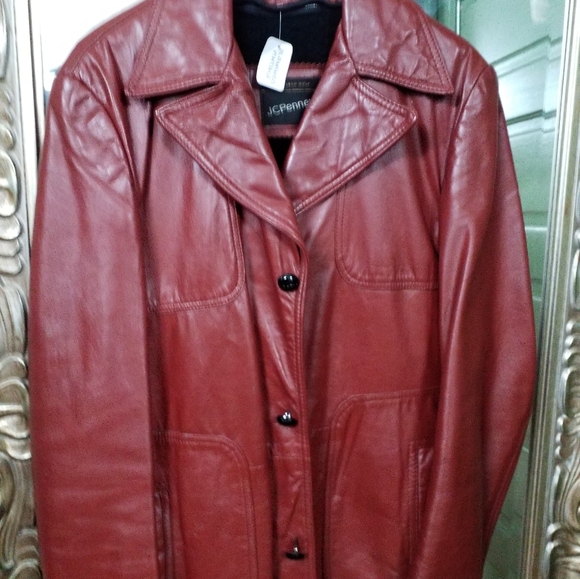 levis leather jacket jcpenney